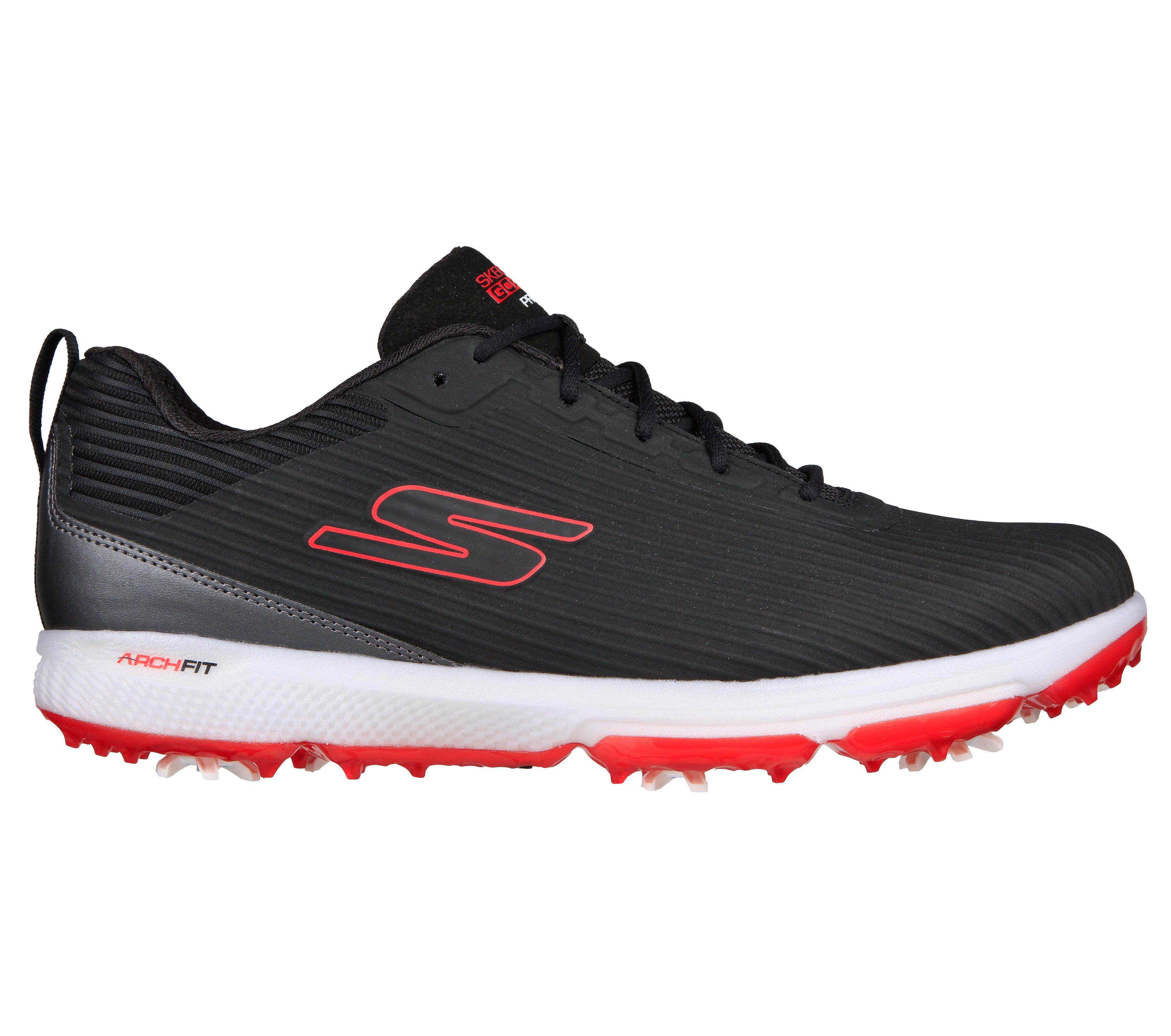 Men\'s Go Golf Pro 5 Hyper Spiked Golf Shoe - Black